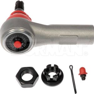 Dorman Tie Rod End, Premium ™, 102 Millimeter Length, Rugged Design, With Castle Nut/ Cotter Pin and Zerk Fitting – TO82405RD