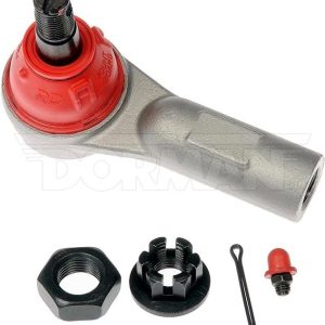 Dorman Tie Rod End, Premium ™, 102 Millimeter Length, Rugged Design, With Castle Nut/ Cotter Pin and Zerk Fitting – TO82405RD
