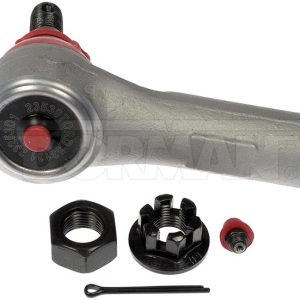 Dorman Tie Rod End, Premium ™, Pre-Greased, 102.5 Millimeter Length, Straight, Steel, With Castle Nut/ Nut/ Cotter Pin/ Zerk Fitting – TO82455RD