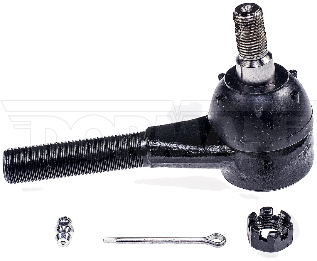 Dorman Tie Rod End, Select ™, 108 Millimeter Length, Steel, With Castle Nut/ Cotter Pin/ Zerk Fitting – TO86445
