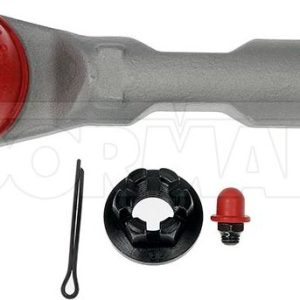 Dorman Tie Rod End, Premium ™, 140 Millimeter Length, Rugged Design, With Castle Nut/ Cotter Pin and Zerk Fitting – TO90055RD