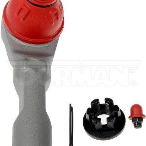 Dorman Tie Rod End, Premium ™, 140 Millimeter Length, Rugged Design, With Castle Nut/ Cotter Pin and Zerk Fitting – TO90055RD