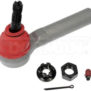 Dorman Tie Rod End, Premium ™, Pre-Greased, 110 Millimeter Length, Straight, Steel, With Mounting Hardware – TO90275RD