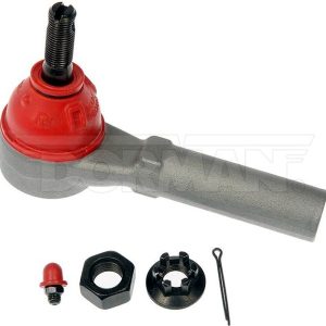 Dorman Tie Rod End, Premium ™, 123 Millimeter Length, Rugged Design, With Castle Nut/ Cotter Pin and Zerk Fitting – TO92055RD