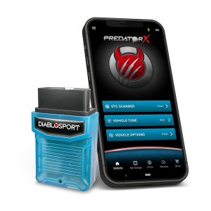 Diablo Computer Programmer, Predatorx, Performance, Uses Smartphone, With Raised Rev Limiter, Reads and Clears Diagnostic Trouble Codes – DS-MFD15