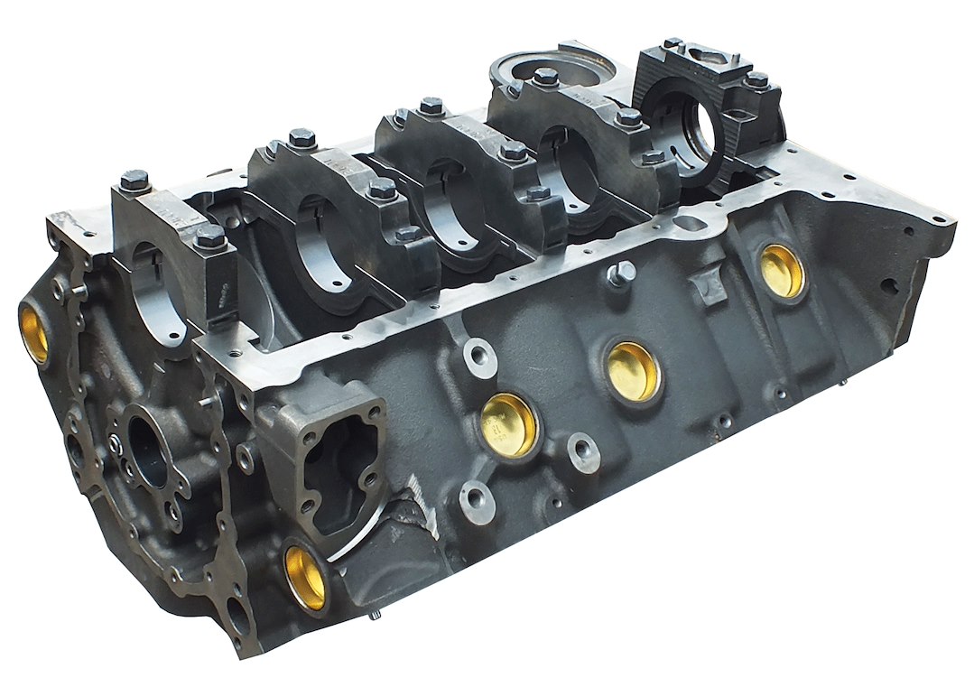 Dart Engine Block – Bare, Shp, Automotive Applications, Chevrolet Small Block, Cast Iron, 400 Main Journals, 4.115 Inch Bore – 31162211