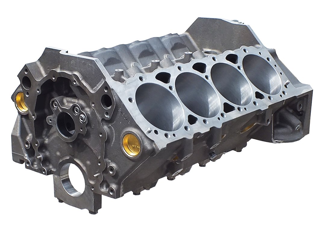 Dart Engine Block – Bare, Shp, Automotive Applications, Chevrolet Small Block, Cast Iron, 400 Main Journals, 4.115 Inch Bore – 31162211