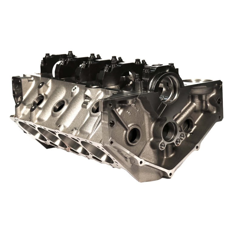 Dart Engine Block – Bare, Shp Pro, Automotive Applications, Chevy Small Block, Gray Iron, 400 Main Journals, 4.125 Inch Bore – 31162212