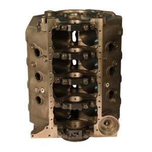 Dart Engine Block – Bare, Big M, Performance, Chevy Big Block, 220 Bhn Cast Iron, 4.500 Inch Bore, 9.800 Inch Deck Height, Steel Main Caps – 31213444