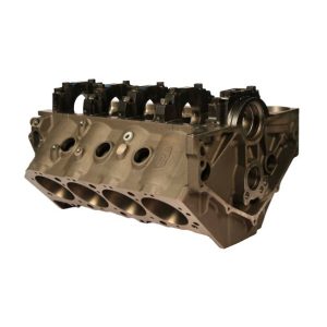Dart Engine Block – Bare, Big M, Performance, Chevy Big Block, 220 Bhn Cast Iron, 4.500 Inch Bore, 9.800 Inch Deck Height, Steel Main Caps – 31213444