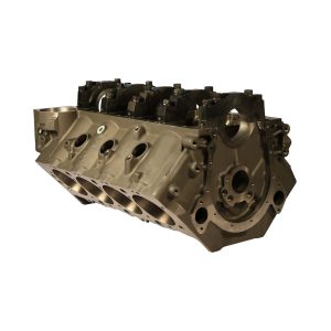 Dart Engine Block – Bare, Big M, Performance, Chevy Big Block, 220 Bhn Cast Iron, 4.500 Inch Bore, 10.200 Inch Deck Height, Steel Main Caps – 31213454