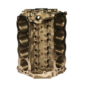Dart Engine Block – Bare, Shp, Performance, Ford Small Block, Cast Iron, 351 Cleveland Journals, 4.125 Inch Bore, 9.500 Inch Deck Height – 31375235