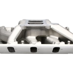 Dart Intake Manifold, Big Block Intake Manifolds, For Use with 8.1L Big Block Chevy Engines, Dual Plane, 4150 Flange Carburetor, Aluminum – 41616010