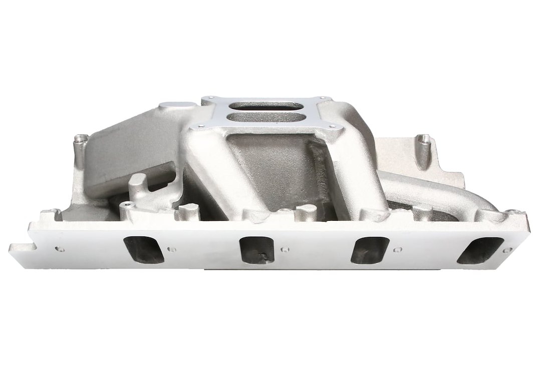 Dart Intake Manifold, Big Block Intake Manifolds, For Use with 8.1L Big Block Chevy Engines, Dual Plane, 4150 Flange Carburetor, Aluminum – 41616010