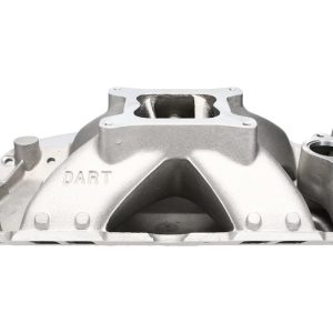 Dart Intake Manifold, Iron Eagle, For Use with Standard Deck Small Block Chevy Engines, 0.5 Inch Manifold Flange Thickness – 42411000