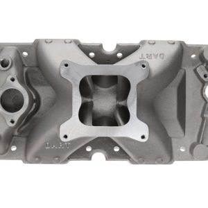 Dart Intake Manifold, Iron Eagle, For Use with Standard Deck Small Block Chevy Engines, 0.5 Inch Manifold Flange Thickness – 42411000