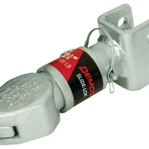 Demco Trailer Coupler, Class III/ IV, Straight Tongue, Use with 2-5/16 Inch Ball, Bolt-On Channel Mount, 3 Inch Channel – 05557-97