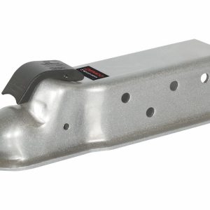 Demco Trailer Coupler, Ez Latch, Class IV Straight Tongue, Bolt-On, 3 Inch Channel, 18000 Pound Lift Capacity, 2-5/16 Inch Ball, E-Z Latch – 13203-52