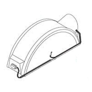 Demco Trailer Fender, Karkaddy, Replacement Right Fender for Demco Karkaddy, Gray, Polyethylene, With Sealed Light – 5737