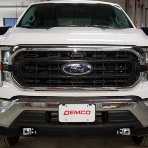 Demco Vehicle Baseplate, Tabless, Single Lug, With Safety Cable Hooks – 9519352