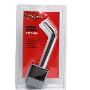 Demco Trailer Hitch Pin, Bent Pin, 5/8 Inch Diameter, Use with Class III/ IV Receivers, Locking, With Dust Cap, Single – 9523066