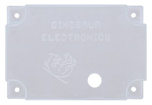 Dinosaur Ele Ignition Control Circuit Board Cover, Replacement for Dinosaurs Universal Igniter Boards, Small, White – SMALL COVER