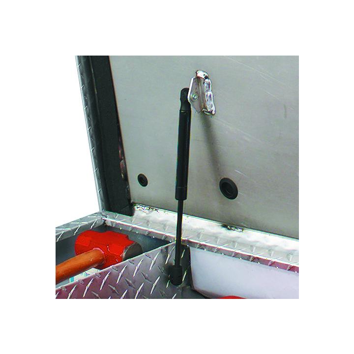 Delta Tool Box, Jobox ®, Crossover, Single Lid, Gear Lock™ Paddle Handle, Black, Aluminum – 1-232002