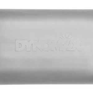 Dynomax Exhaust Muffler, Ultra Flo ™ Welded, 9-3/4 Inch Length X 4-1/2 Inch Width Stainless Steel Case, 2-1/2 Inch Single Center Inlet – 17218