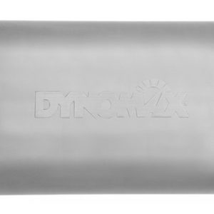 Dynomax Exhaust Muffler, Ultra Flo ™ Welded, 9-3/4 Inch Length X 4-1/2 Inch Width Stainless Steel Case, 3 Inch Offset Inlet – 17221