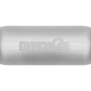 Dynomax Exhaust Muffler, Race Series Bullet, Aluminized Steel Round Case, Single 4 Inch Diameter Center Inlet – 24217