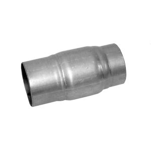Dynomax Exhaust Muffler, Race Series Mini Bullet, Stainless Steel, Single 3 Inch Diameter Inlet, Single 3 Inch Diameter Outlet – 24249