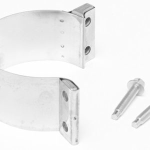 Dynomax Exhaust Clamp, Mega Clamp, 2-3/4 Inch Diameter, Stainless Steel, Single – 33241