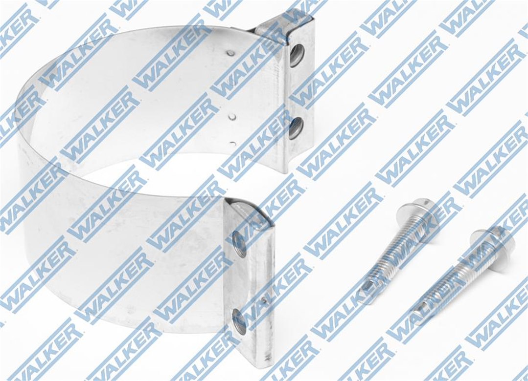 Dynomax Exhaust Clamp, Mega Clamp, 5 Inch Diameter, Stainless Steel, Single – 33282