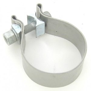 Dynomax Exhaust Clamp, Accuseal, 2-1/2 Inch Diameter, Stainless Steel, Single – 36438