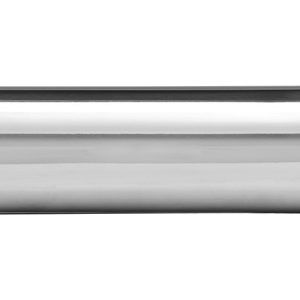 Dynomax Exhaust Tail Pipe Tip, 2-1/2 Inch Inlet, 3 Inch Outlet, Polished Stainless Steel, Round, Angled Cut, Single Wall, 12 Inch Length – 36486