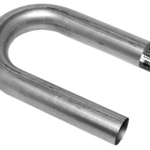 Dynomax Exhaust Pipe – Bend 180 Degree, 3 Inch Diameter, Aluminized Steel, 5 Inch Bend Radius, 12 Inch Leg Length, Single – 42323