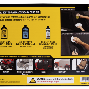 Bestop Soft Top Care Kit – 11215-00