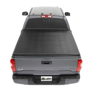 Bestop Tonneau Cover, Ez Fold, Soft Folding, 2 Folds/ 3 Panels, Not Hinged IN Front, Lockable with Tailgate Handle, Black, Vinyl – 16182-01
