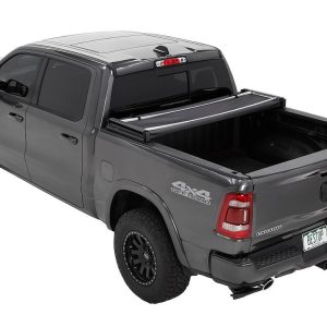 Bestop Tonneau Cover, Ez Fold, Soft Folding, 2 Folds/ 3 Panels, Not Hinged IN Front, Lockable with Tailgate Handle, Black Textured, Vinyl – 16228-01