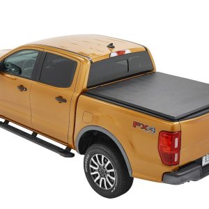 Bestop Tonneau Cover, Ez Roll, Roll-Up, Lockable with Tailgate Handle, Black, Vinyl – 19233-01