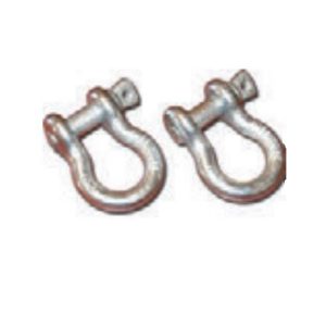 Bestop D-Ring, Highrock 4X4, Polished, Stainless Steel, Set of 2 – 42921-00
