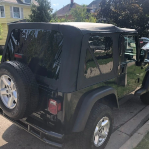Bestop Soft Top, Replace-A-Top, Black Diamond, Fabric, Uses Factory Doors, With Tinted Vinyl Windows, Without Sunroof, Use Factory Hardware – 51193-35