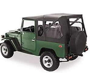 Bestop Soft Top, Supertop, Black Denim, Fabric, Without Doors, With Clear Vinyl Windows, Without Sun Roof, Includes Hardware – 51464-15