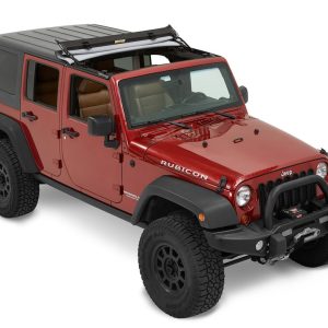 Bestop Soft Top, Sunrider, Replaces Freedom Top Panels, Black Diamond, Single Panel Covering Driver and Passenger Sides – 52453-35