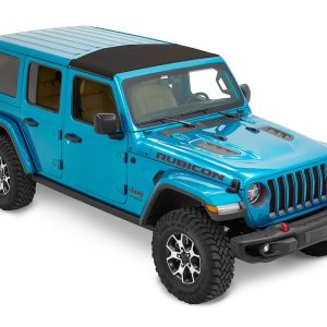 Bestop Soft Top, Sunrider, Replaces Freedom Top Panels, Black Twill, Single Panel Covering Driver and Passenger Sides – 52454-17
