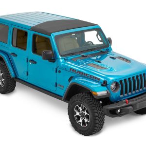 Bestop Soft Top, Sunrider, Replaces Freedom Top Panels, Black Diamond, Single Panel Covering Driver and Passenger Sides – 52454-35
