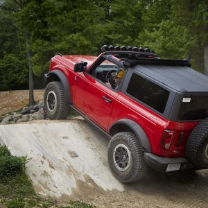 Bestop Soft Top, Sunrider, Replaces Freedom Top Panels, Black Twill, Single Panel Covering Driver and Passenger Sides – 52460-17
