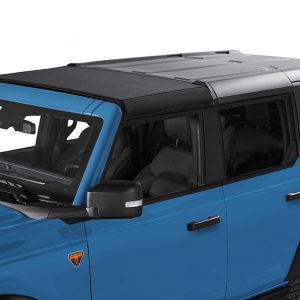Bestop Soft Top, Sunrider, Replaces Freedom Top Panels, Black Diamond, Single Panel Covering Driver and Passenger Sides – 52461-35