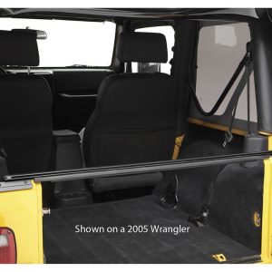 Bestop Soft Top Tailgate Bar, Includes Tailgate Bar and 2 Retainer Mounts – 52601-01