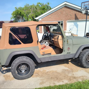 Bestop Soft Top, Supertop Nx, Spice, Fabric, Without Doors, With Tinted Vinyl Side and Rear Windows, With Sunroof, Includes Hardware – 54720-37